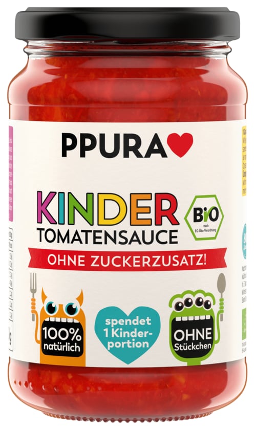PPura Bio Kinder Tomatensauce 340g